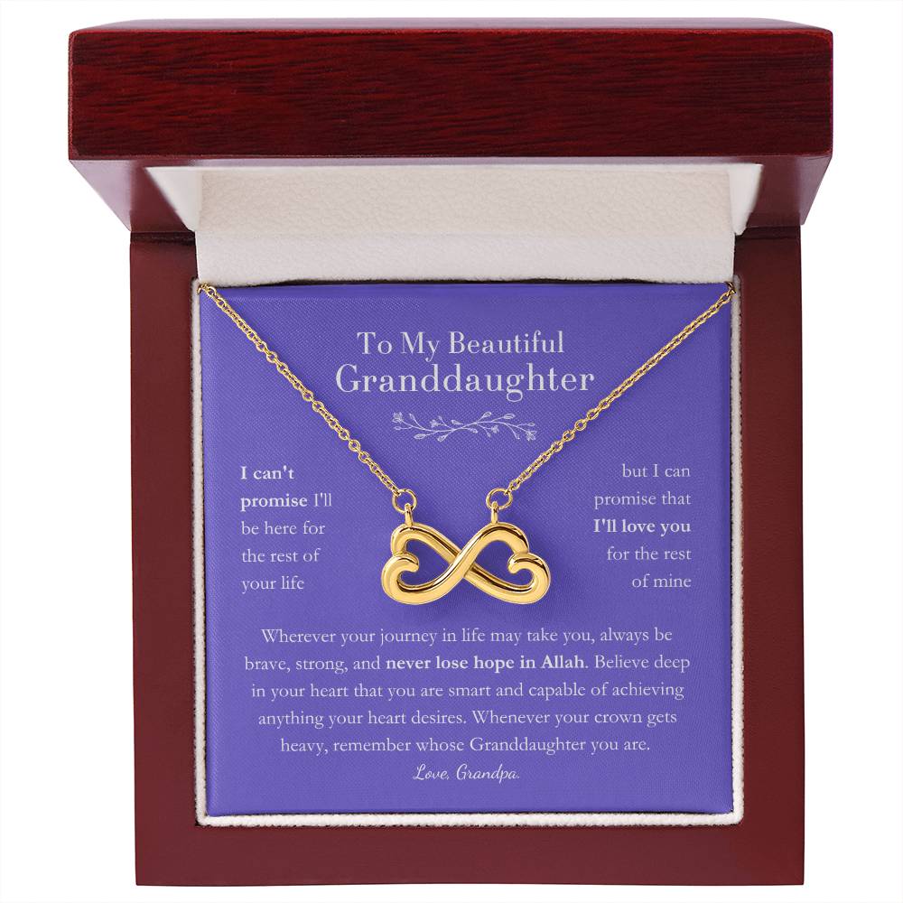 18K Gold Love Necklace + Message Card